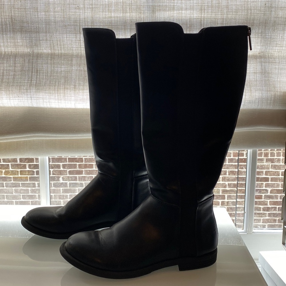 Steve Madden Tall Black Boots.
